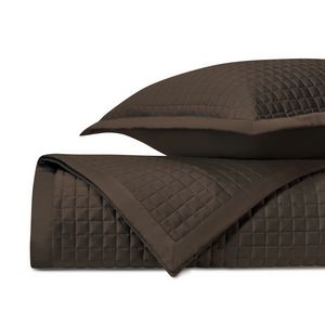 Home Treasures Time Square Quilted Bedding - Chocolate.