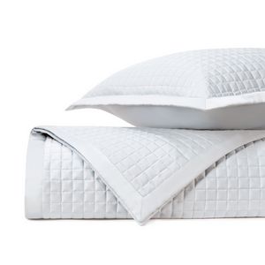 Home Treasures Time Square Quilted Bedding - White.