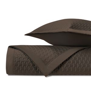 Home Treasures Trinity Quilted Bedding Collection - Chocolate.