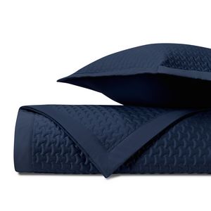 Home Treasures Trinity Quilted Bedding Collection - Navy Blue.