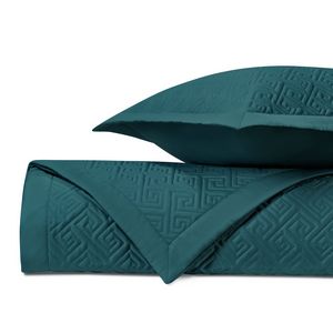 Home Treasures Troy Quilted Bedding - Teal.
