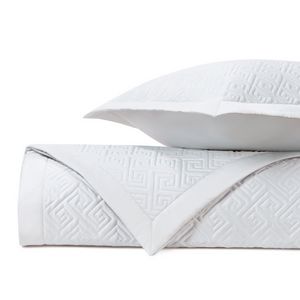 Home Treasures Troy Quilted Bedding - White.