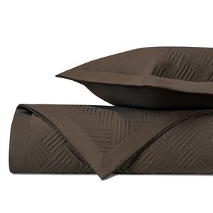 Home Treasures Twilight Quilted Bedding - Chocolate.