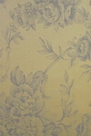  Home Treasures Bedding Victoria Jacquard Collection Fabric - Gold Blue Floral.