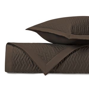 Home Treasures Viscaya Quilted Bedding - Chocolate.