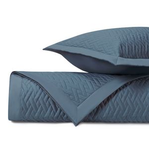 Home Treasures Viscaya Quilted Bedding - Slate Blue.