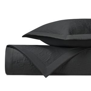 Home Treasures Wave Quilted Bedding - Black.