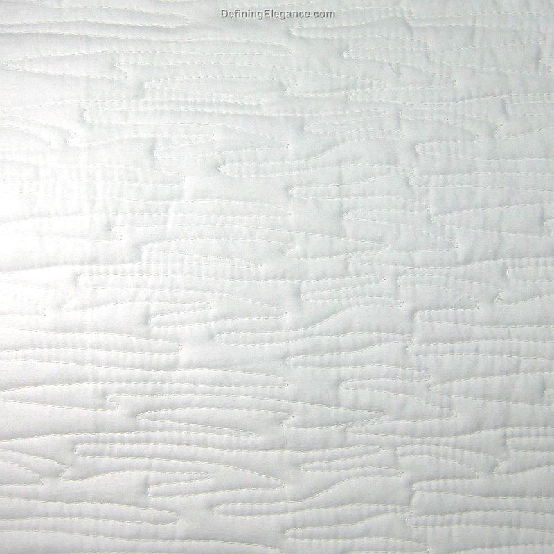 Home Treasures Provenza SC Linen Wave Quilted Coverlet