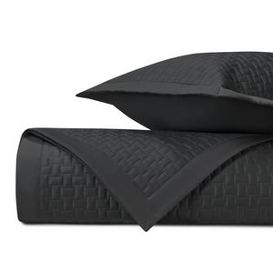Home Treasures Wicker Quilted Bedding - Black.