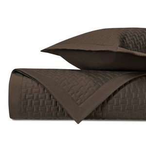 Home Treasures Wicker Quilted Bedding - Chocolate.