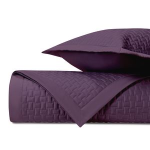 Home Treasures Wicker Quilted Bedding - Purple.