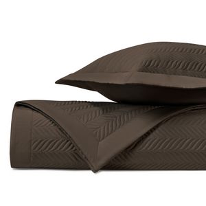 Home Treasures Zurich Quilted Bedding - Chocolate.