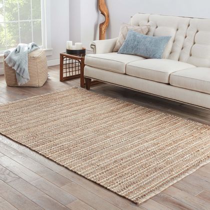 Jaipur Living Rugs AD03 - Andes Collection 70% Cotton 30% Jute Rug - Room View