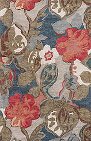 Jaipur Living Rugs BL116 - Blue Collection 53 percent Wool 47 percent Art Silk Rug