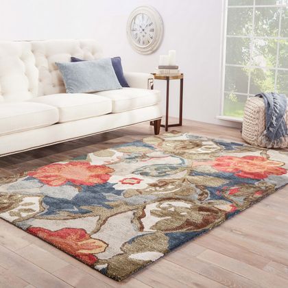 Jaipur Living Rugs BL116 - Blue Collection - Room View