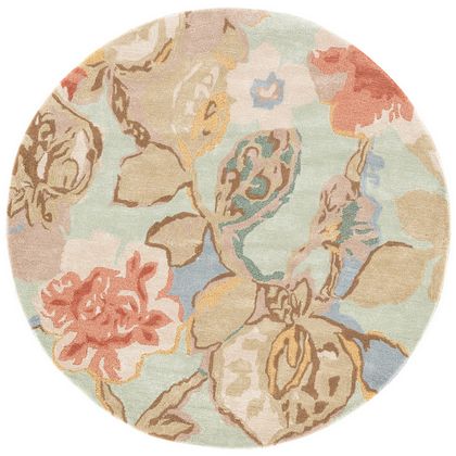 Jaipur Living Rugs BL71 - Blue Collection - Round Rug