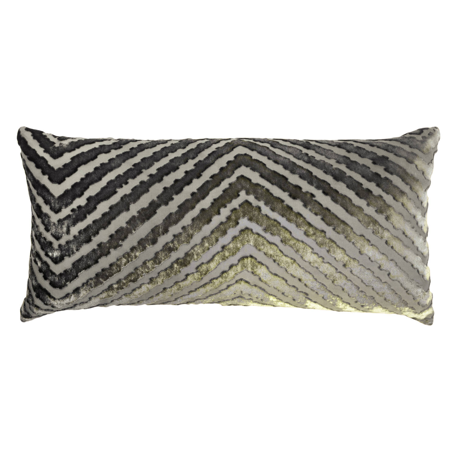 Kevin OBrien Studio Chevron Velvet Decorative Pillows