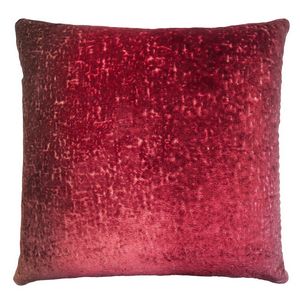 Kevin O'Brien Studio Coral Reef Decorative Pillows displaying front - Burgundy (22x22)