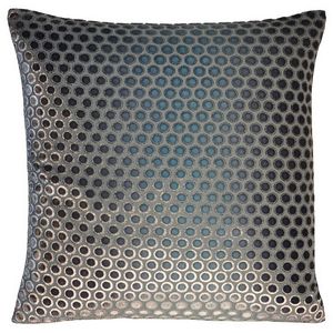 Kevin O'Brien Studio Dots Velvet Dusk Decorative Pillow
