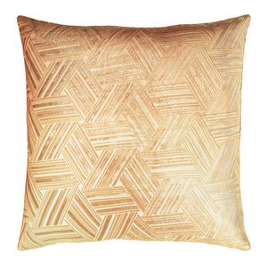 Kevin OBrien Studio Entwined Decorative Pillow - Gold Beige (20x20)