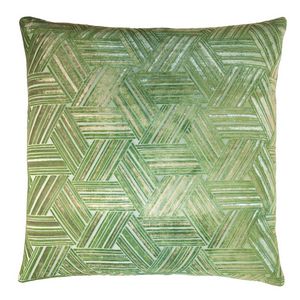 Kevin OBrien Studio Entwined Decorative Pillow - Grass (20x20)