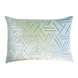 Kevin OBrien Studio Entwined Decorative Pillow - Ice (14x20)