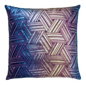Kevin OBrien Studio Entwined Decorative Pillow - Peacock (18x18)