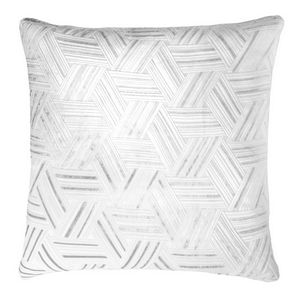 Kevin OBrien Studio Entwined Decorative Pillow - White (22x22)