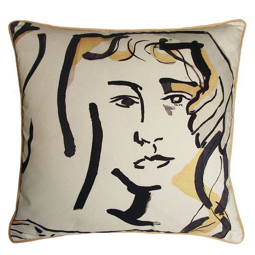 Kevin O'Brien Studio Decorative Pillows- Faces Selection.
