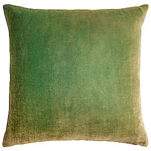 Kevin O'Brien Studio Ombre Velvet Decorative Pillows - Grass Color
