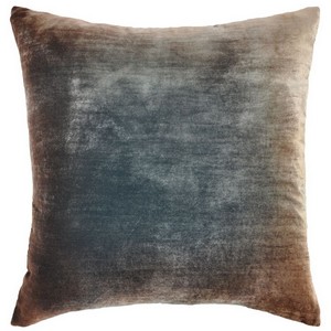 Kevin O'Brien Studio Ombre Velvet Decorative Pillows - Gun Metal Color