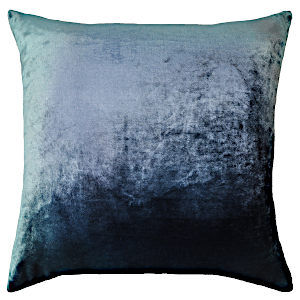Kevin O'Brien Studio Ombre Velvet Decorative Pillows - Shark Color