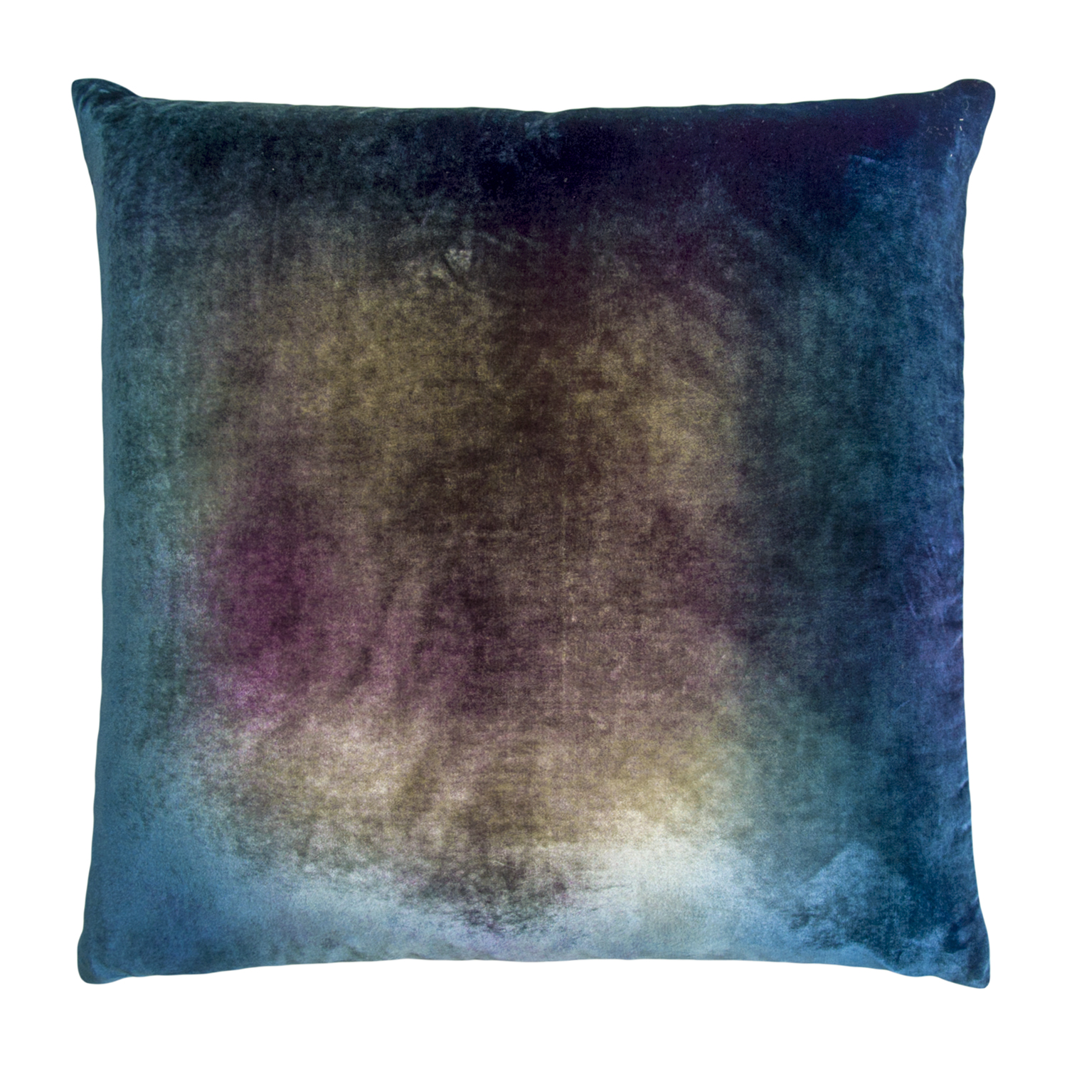 Kevin O'Brien Studio Ombre Velvet Decorative Pillows - Peacock Color