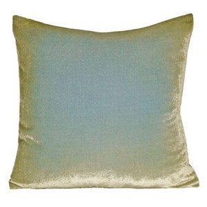 Kevin O'Brien Studio Ombre Velvet Decorative Pillows - Ice Color