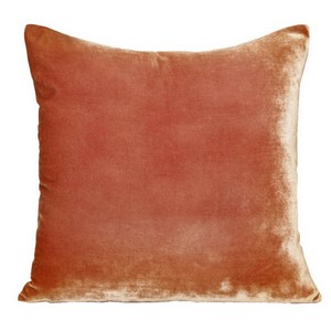 Kevin O'Brien Studio Ombre Velvet Decorative Pillows - Mango Color