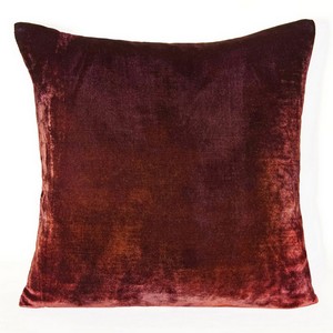 Kevin O'Brien Studio Ombre Velvet Decorative Pillows - Wildberry Color