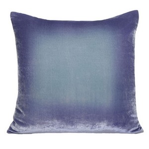 Kevin O'Brien Studio Ombre Velvet Decorative Pillows - Cornflower Color