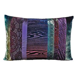 Kevin OBrien Studio Patchwork Decorative Pillows - Peacock (H21)
