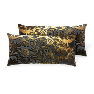 Kevin O'Brien Studio Prospect Park Decorative Pillow - Copper Ivy (7x15)