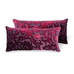 Kevin O'Brien Studio Prospect Park Decorative Pillow - Raspberry (7x15)