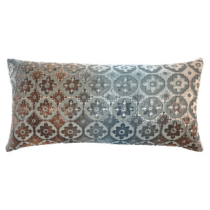Kevin O'Brien Studio Small Moroccan Decorative Pillows - Gun Metal Color