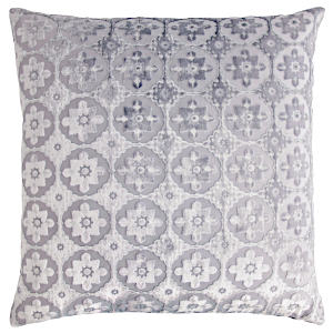 Kevin O'Brien Studio Small Moroccan Decorative Pillows - Silver Gray Color