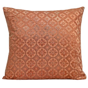 Kevin O'Brien Studio Small Moroccan Decorative Pillows - Mango Color