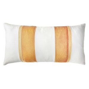 Kevin O'Brien Studio Stripe Oblong Decorative Pillows - Gold Beige
