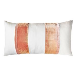 Kevin O'Brien Studio Stripe Oblong Decorative Pillows - Mango