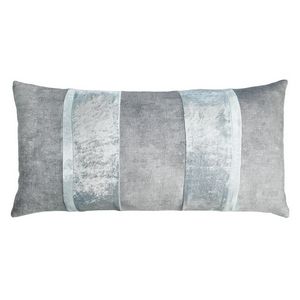 Kevin O'Brien Studio Stripe Oblong Decorative Pillows - Seaglass