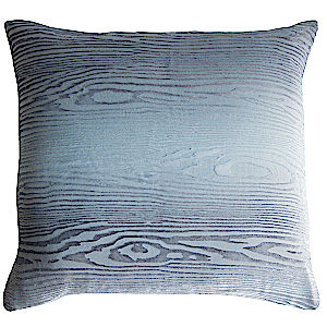 Kevin O'Brien Studio - Woodgrain Velvet Decorative Pillow - Dusk.
