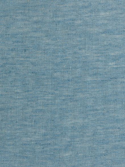 Leitner Colmar Linen Bedding sample in the color  Blue Fog