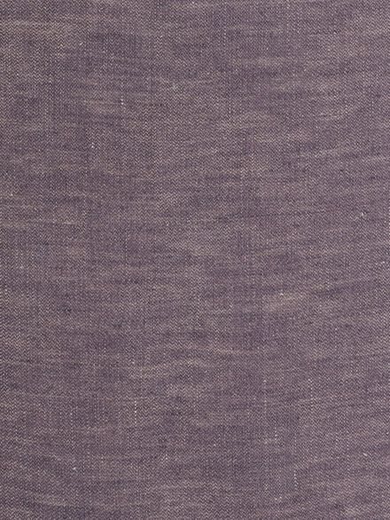 Leitner Colmar Linen Bedding sample in the color  Purple