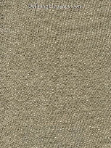 Leitner Leivi Bedding Linen fabric sample -  Terra